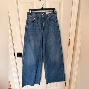 Rag & Bone Sofie high rise ultra wide leg